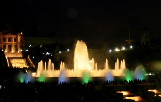 Magic Fountain of Montjuic & National Monument of Art of Catalunya