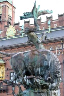 Dragon Fountain Radhauspladsen