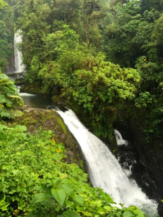 Magica Blanca (37 mts), Encantada (20 mtrs) & Escondida (3 mtrs) Waterfalls
