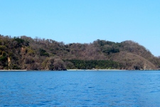 First glimpse of Isla Tortuga