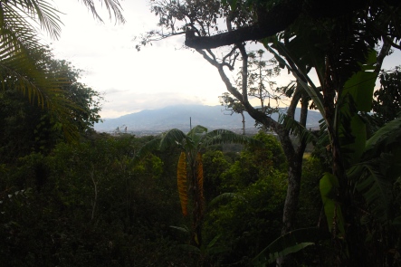 View over Alajuela town from Xandari Resort